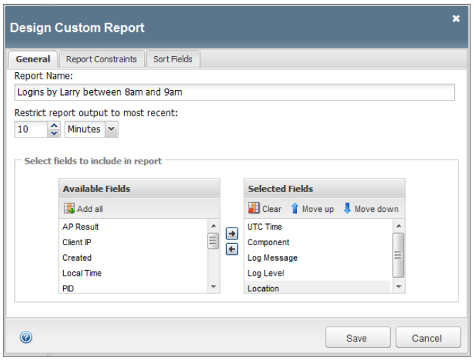 Custom reports provide granular data and statistics for intelligent analysis.